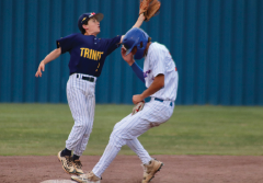 Trinity’s historic season ends with first-round exit